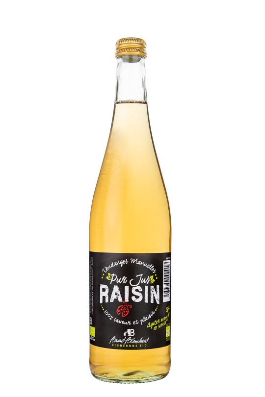 Jus de raisin blanc